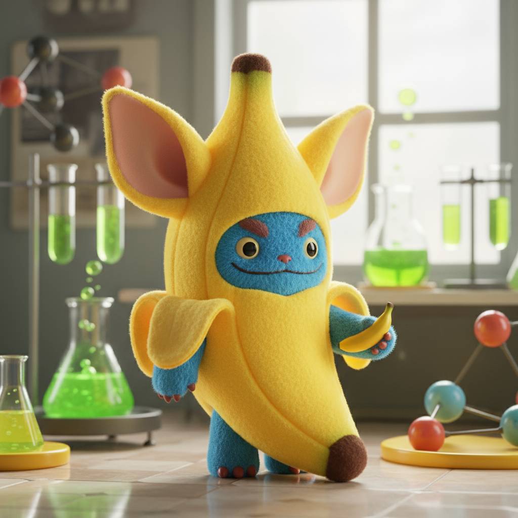 Designer using Nano Banana to create marketing visuals